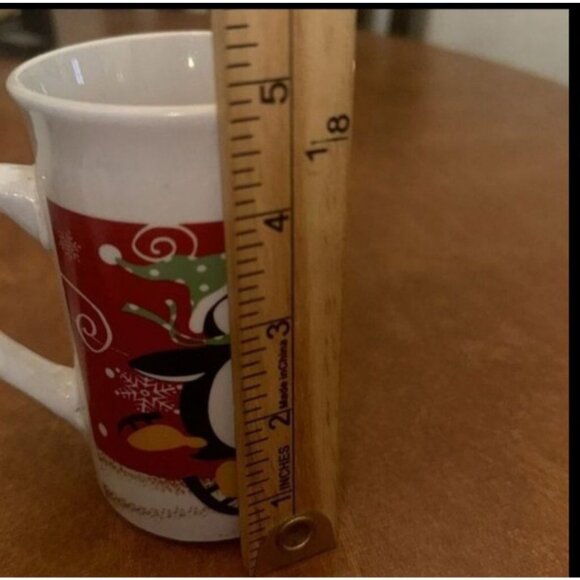 Holiday Themed Royal Norfolk Ceramic Coffee Mug 12 Oz Set OF 4 - Picture 14 of 14